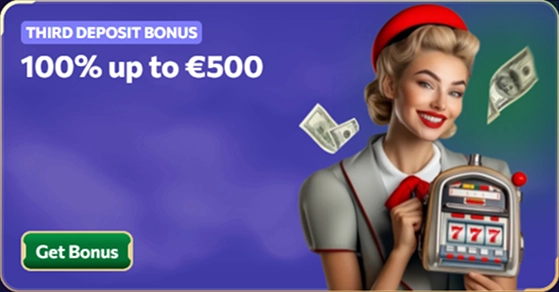 winairlines casino online third deposit bonus 100 percent