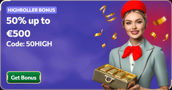 winairlines canada high roller bonus 50 percent